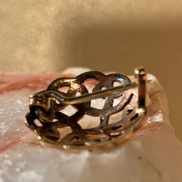 LynnAround Bronze Celtic Brooch NWT - Picture 4 of 4